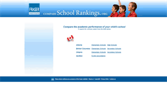 Desktop Screenshot of ontario.compareschoolrankings.org